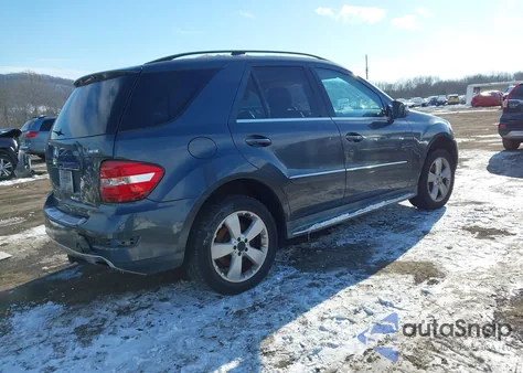 2011 Mercedes-Benz Ml 350 4Matic из США, поврежденный, VIN 4JGBB8GB7BA687544